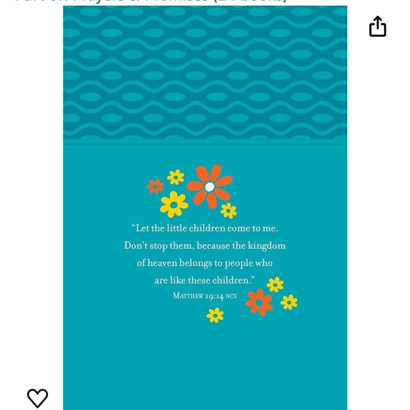 Prayers and promises Mommy and Me book - Picture 2 of 6